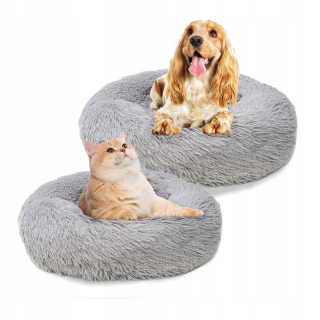 Unizoo nafukovací čln pre psa v odtieňoch sivej 60 cm x 60 cm